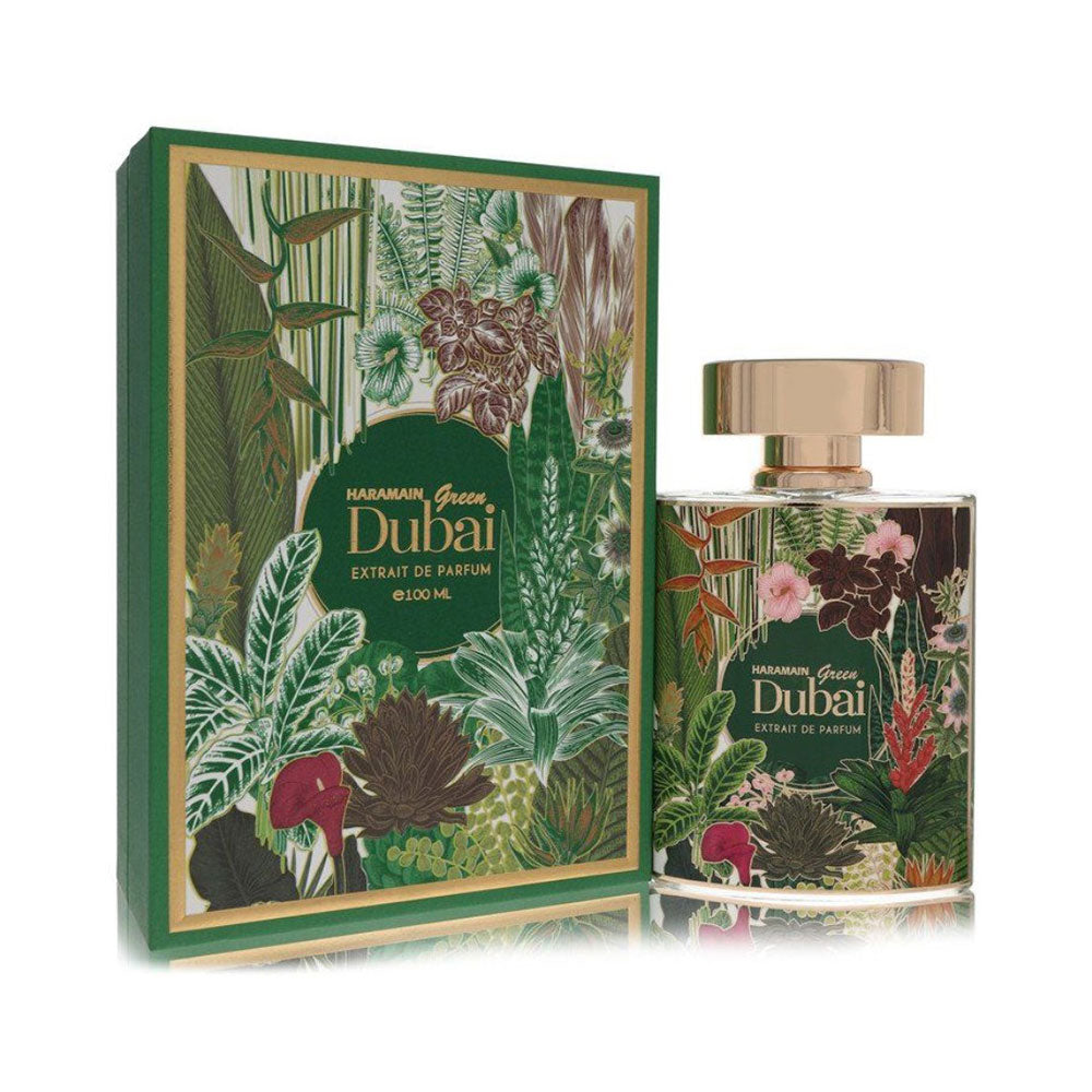Dubai Green Al Haramin Edp 100ML Unisex - Inspirado en Amber Oud Aqua Dubai Al Haramain Perfumes