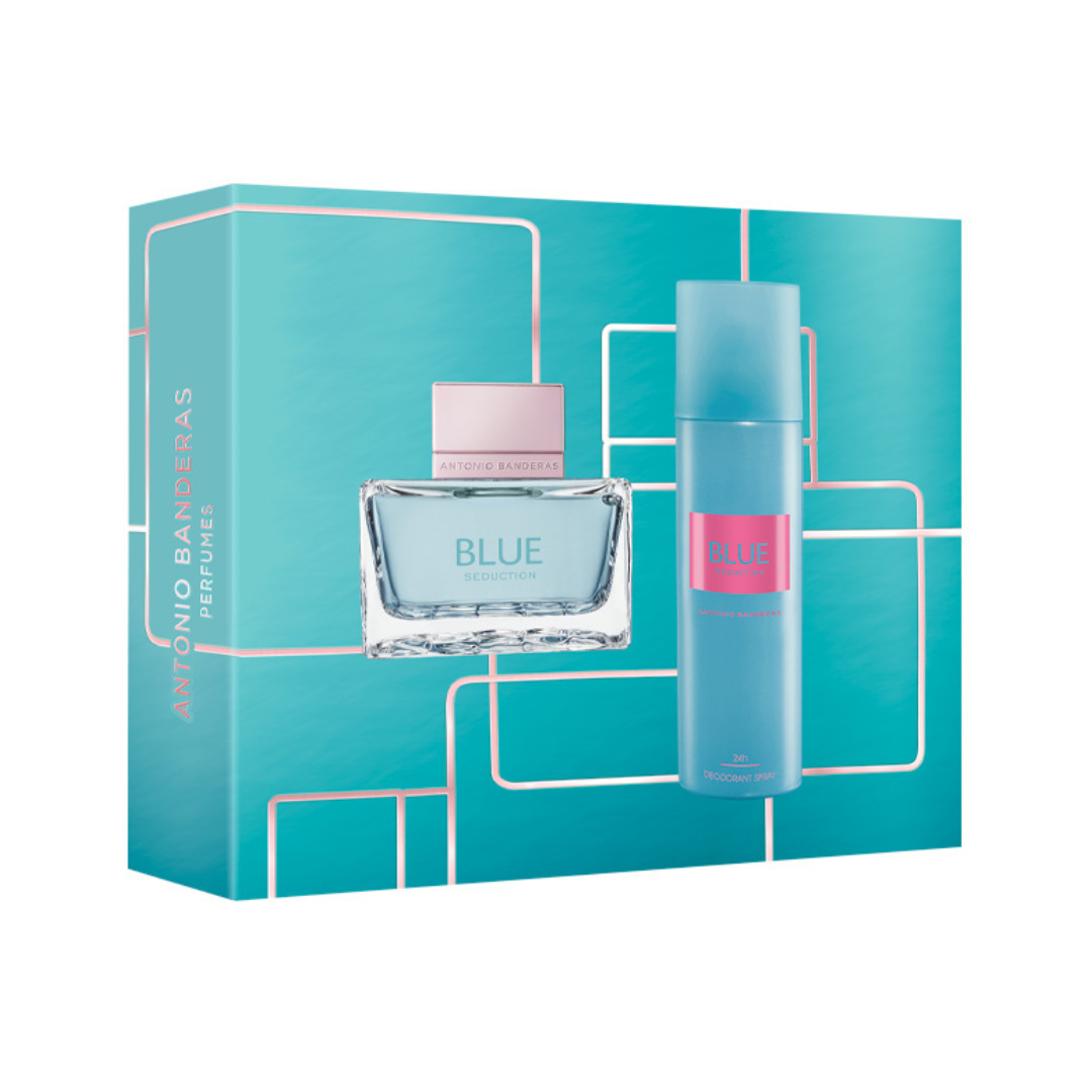 Estuche Blue Seduction 50ML+75ML B/L Mujer 444