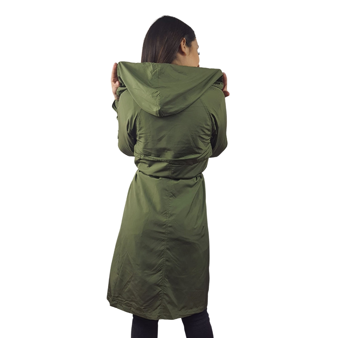 Blazer Largo Vero Moda Verde Style FLOURA L/S COAT(LL)