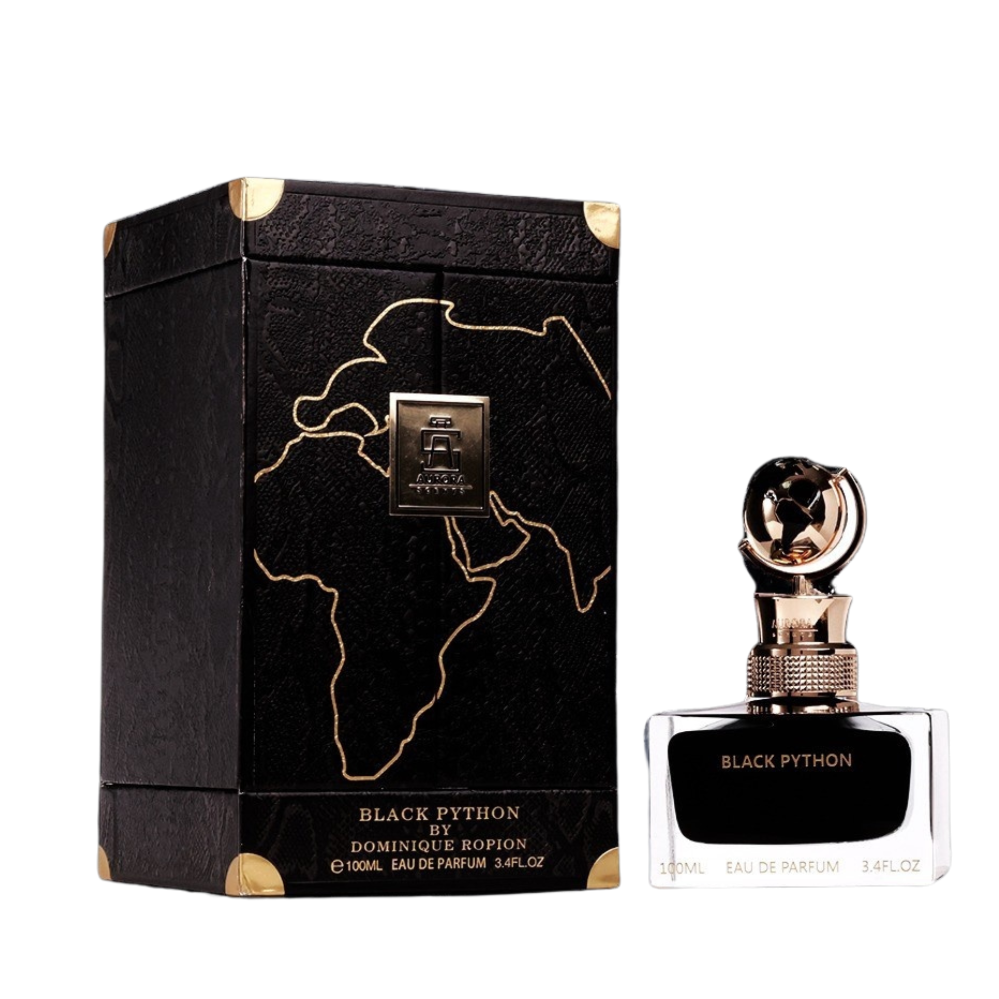 Black Python By Dominique Ropion Aurora Scents Edp 100ML Unisex- Inspirado en Blackpepper Comme des Garcons