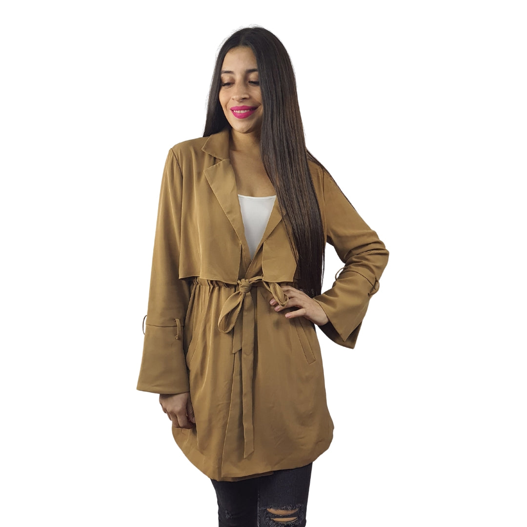 Blazer Vero Moda Marron Claro Style FEM SHAWN L/S JACKET CL15(LL)