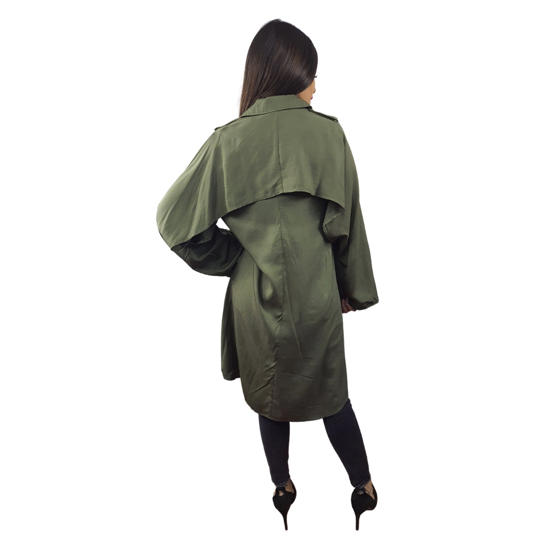 Blazer Vero Moda Verde Style ABSTRACT L/S COAT(VMC-NR)