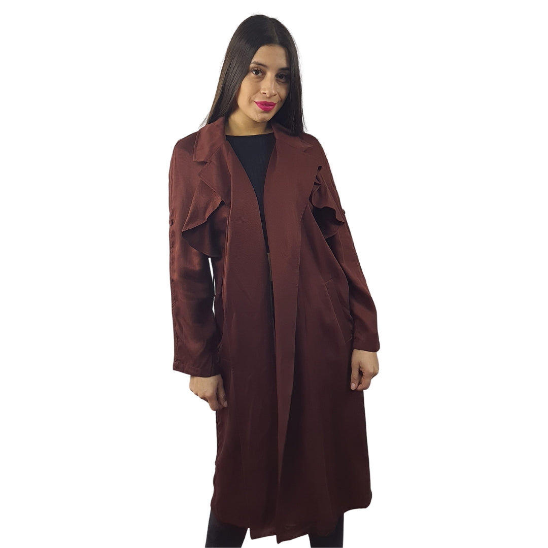 Blazer Vero Moda Marron Style CALVIN L/S COAT(VMC-DR)