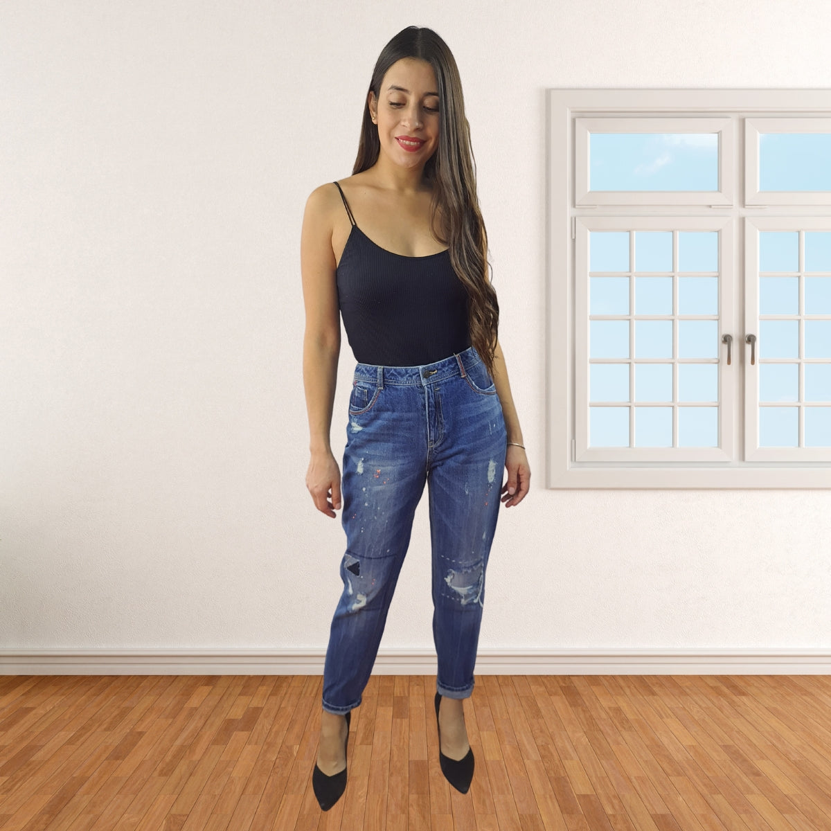Jeans Vero Moda Azul Style SHANNON BOYFRIEND JEANS(NL)