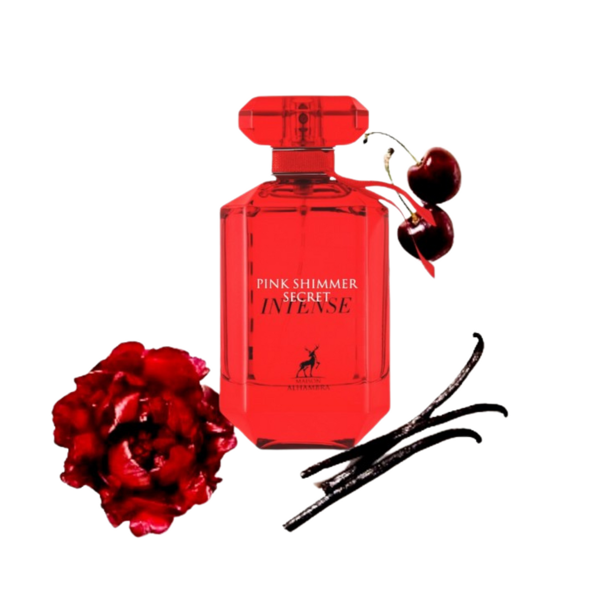 Pink Shimmer Secret Intense Maison Alhambra Edp 100Ml Mujer- Inspirado en Victoria's Secret Bombshell Intense