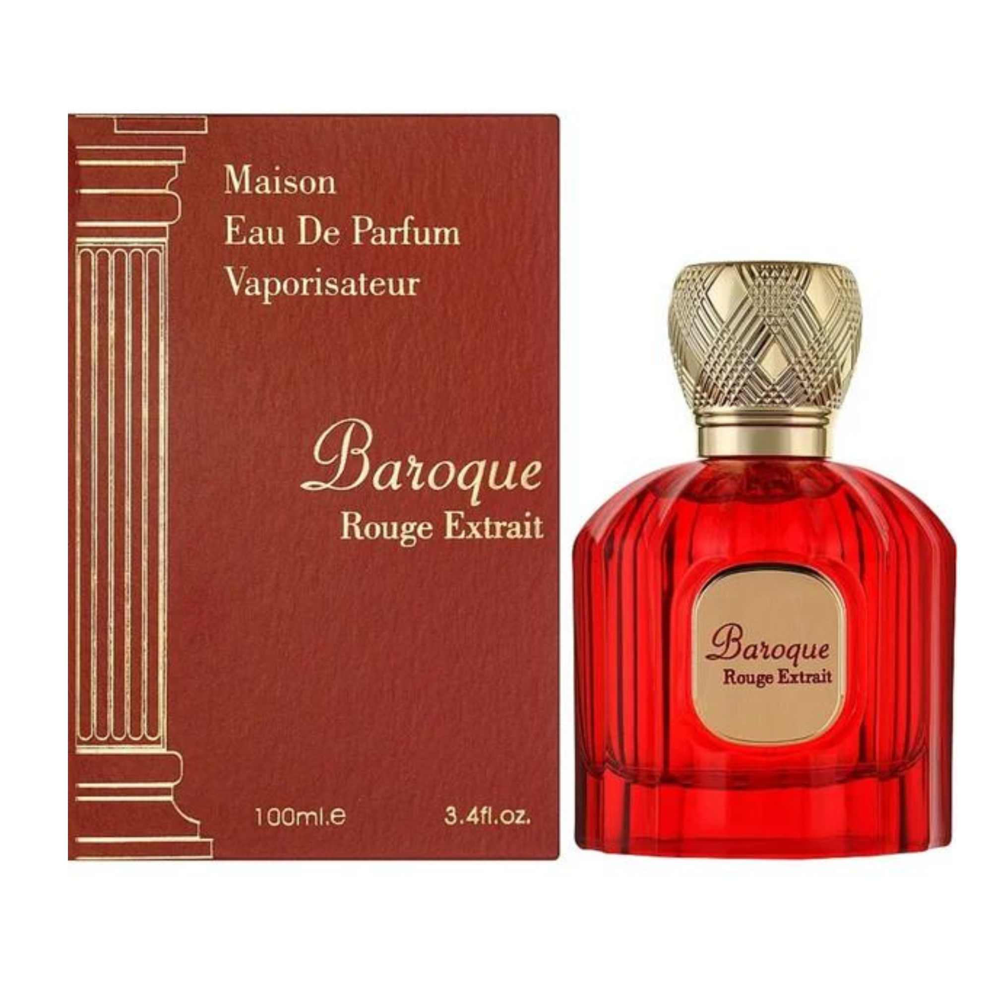 Baroque Rouge Extrait Maison Alhambra Edp 100ML Unisex- INSPIRADO EN BACCARAT ROUGE 540 EXTRAIT