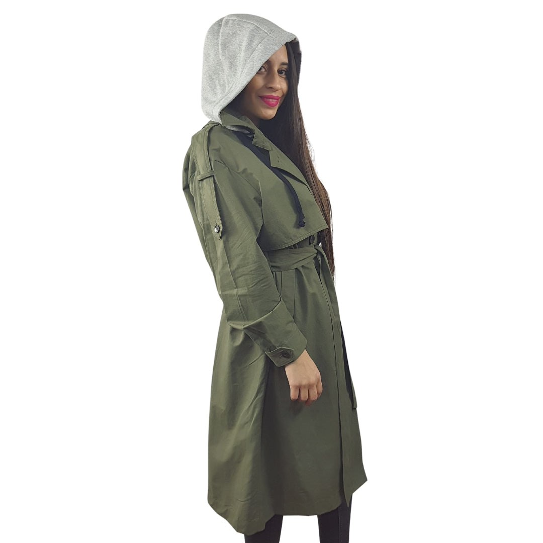 Chaqueta Vero Moda Verde Style YAWO L/S COAT(NC)