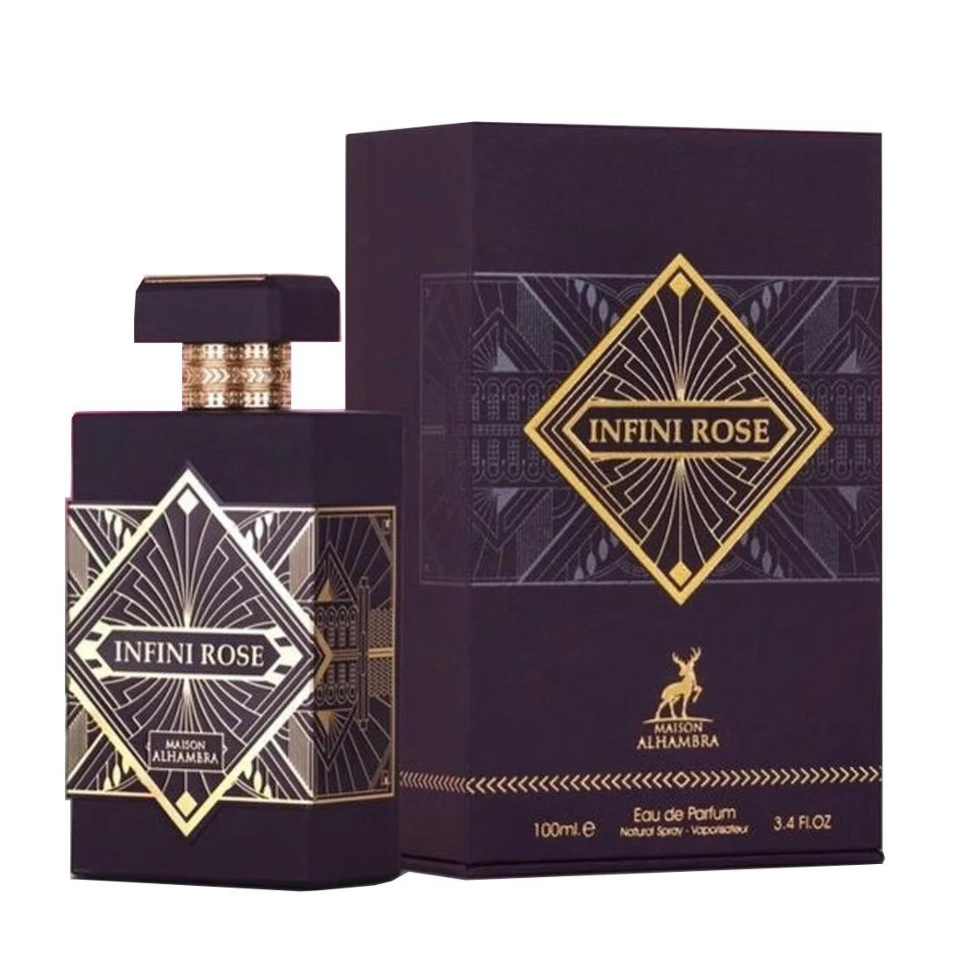 Infini Rose Maison Alhambra Edp 100Ml Unisex- Inspirado en Atomic Rose Initio Parfums Prives