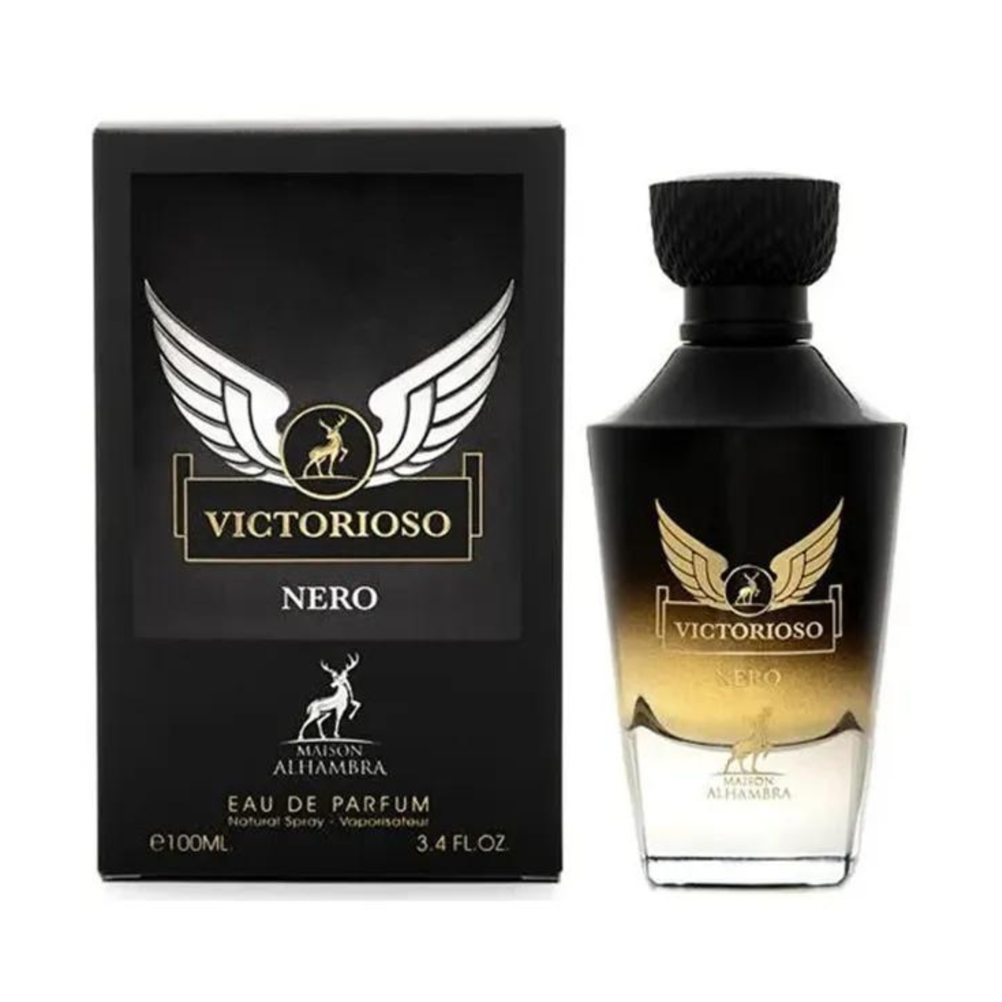 Maison Alhambra Victorioso Nero EDP 100ML - Inspirado en Invictus Victory de Paco Rabanne