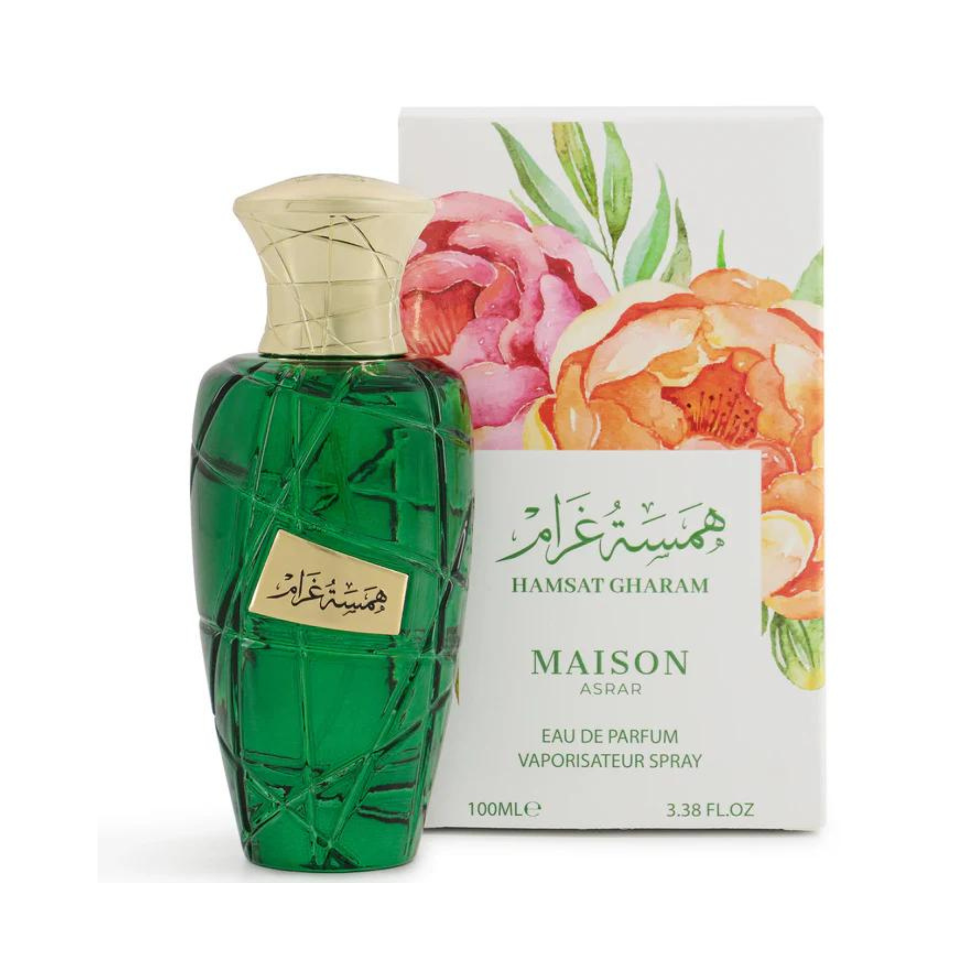 Hamsat Gharam Maison Asrar Edp 100ML Unisex- Inspirado en Supreme Bouquet Yves Saint Laurent