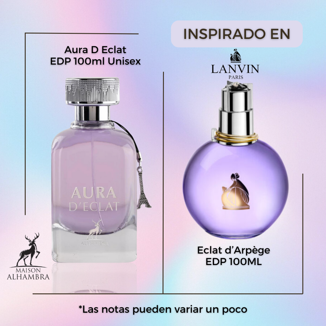 Aura D Eclat Edp 100Ml Unisex Maison Alhambra Perfume- INSPIRADO EN ECLAT D ARPEGE