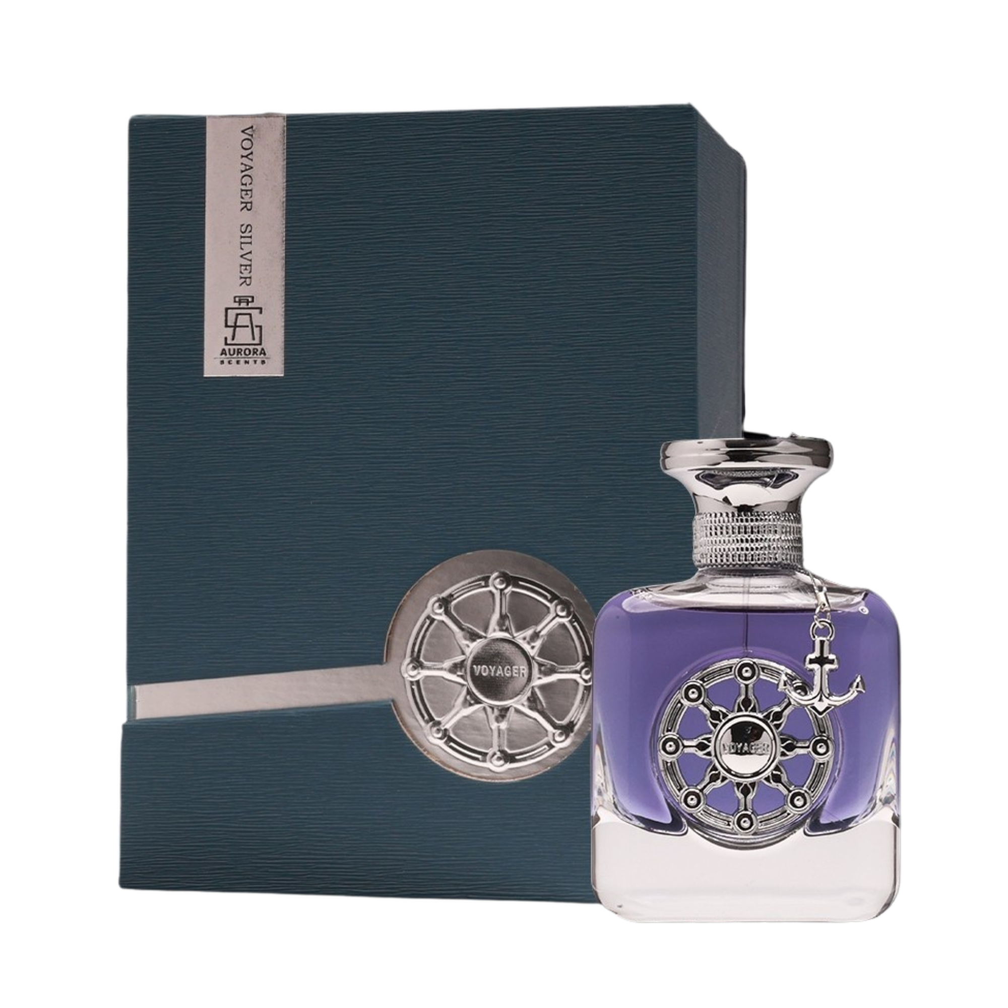 Voyager Silver Aurora Scents Edp 100Ml Hombre- Inspirado en Aventus Creed