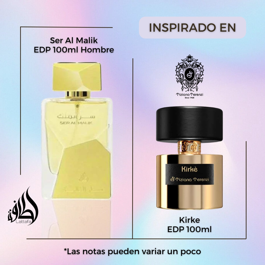Ser Al Malik Lattafa Edp 100ML Hombre- Inspirado en Kirke