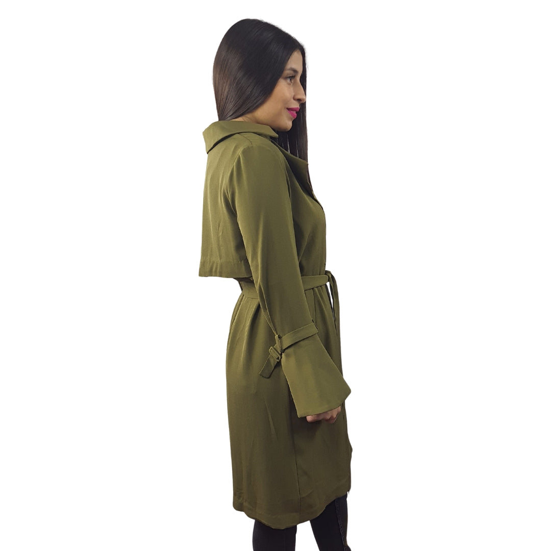 Blazer Vero Moda Verde Oscuro Style KINO L/S COAT(VMC-NC)
