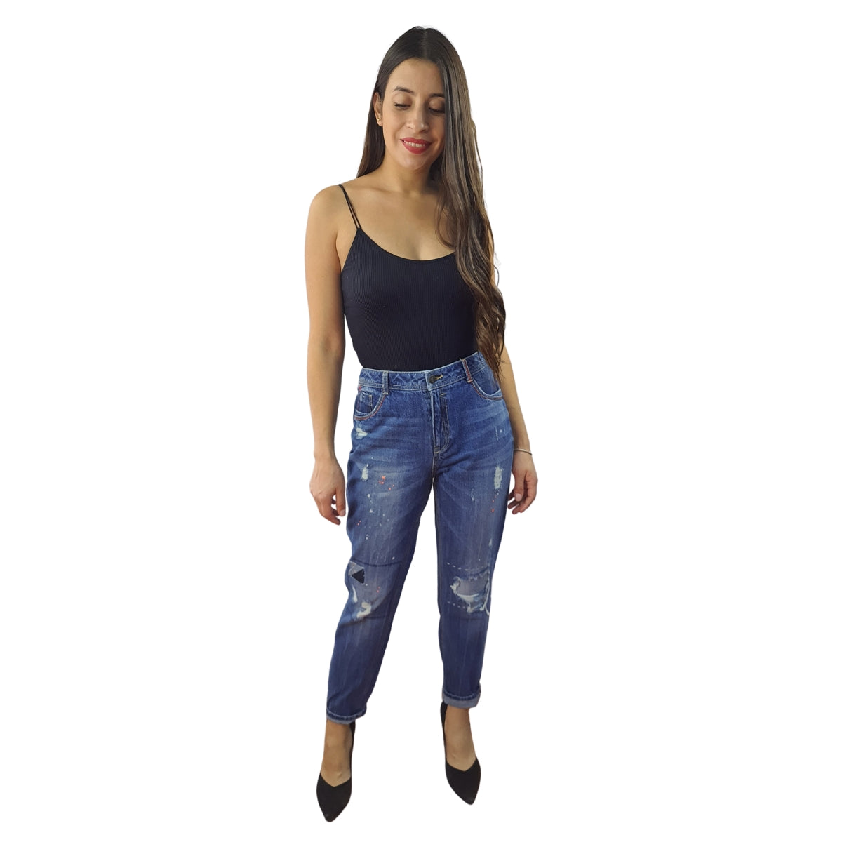 Jeans Vero Moda Azul Style SHANNON BOYFRIEND JEANS(NL)