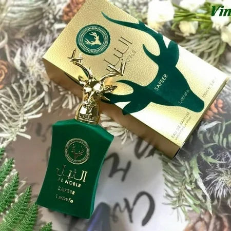 Al Noble Safeer Lattafa Edp 100Ml Unisex-Inspirado en Initio Oud For Happiness