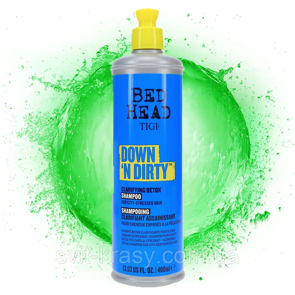TIGI Bed Head Down N Dirty Shampoo 400ML