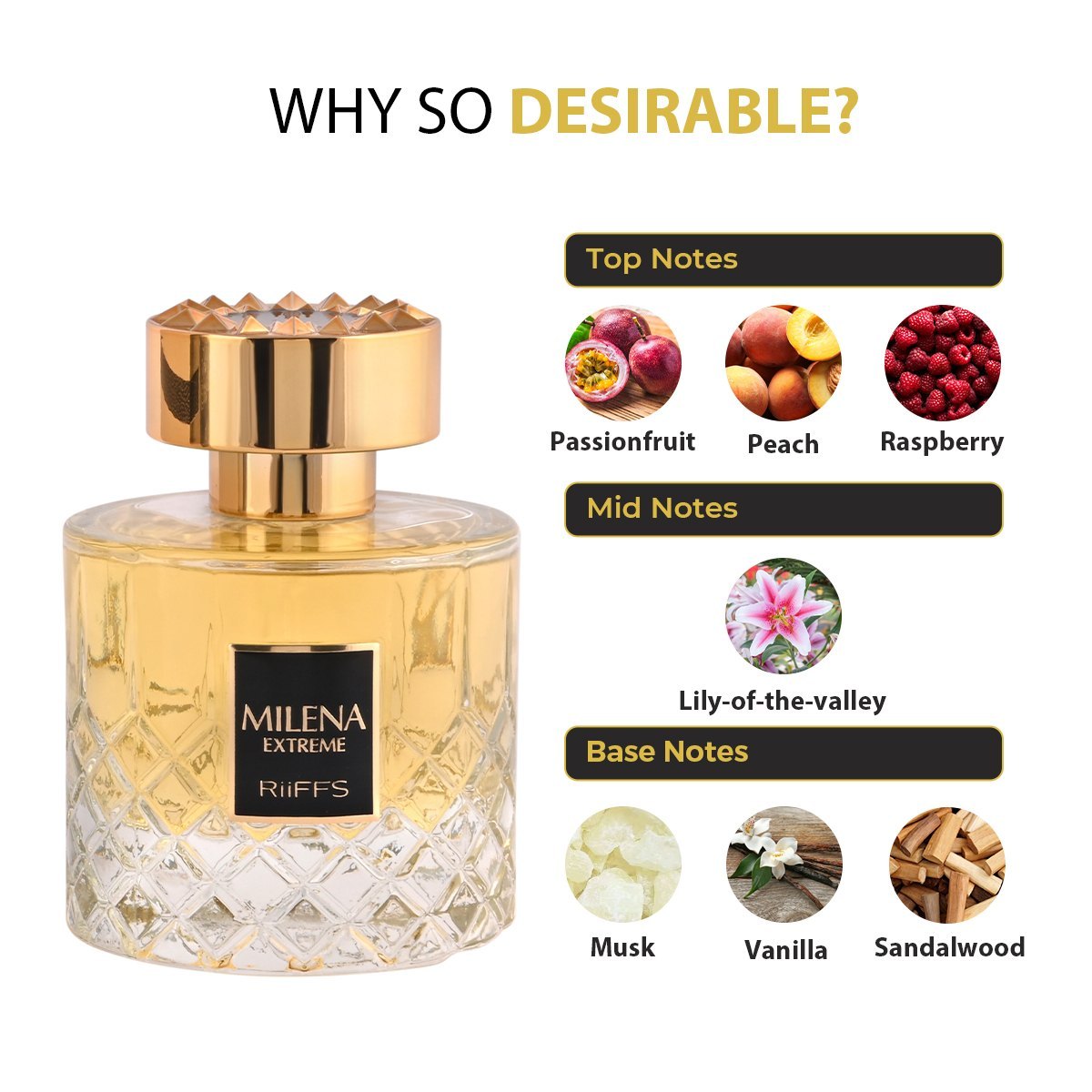 Milena Extreme Riiffs Edp 100ML Unisex