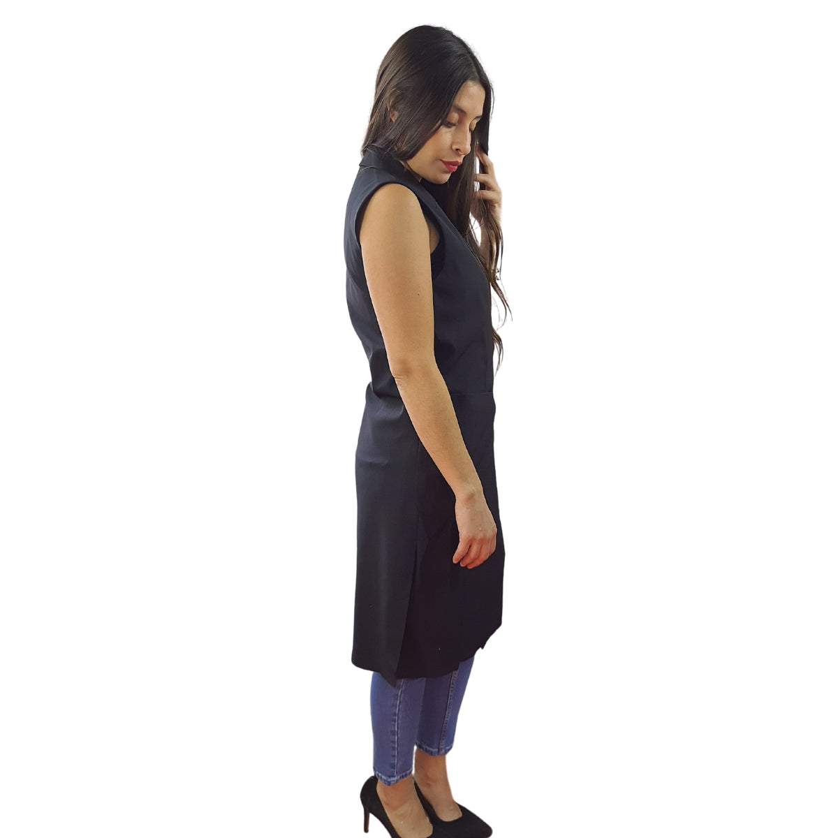 Tapado Vero Moda Negro Style PATCH WAISTCOAT(VMC-MP)