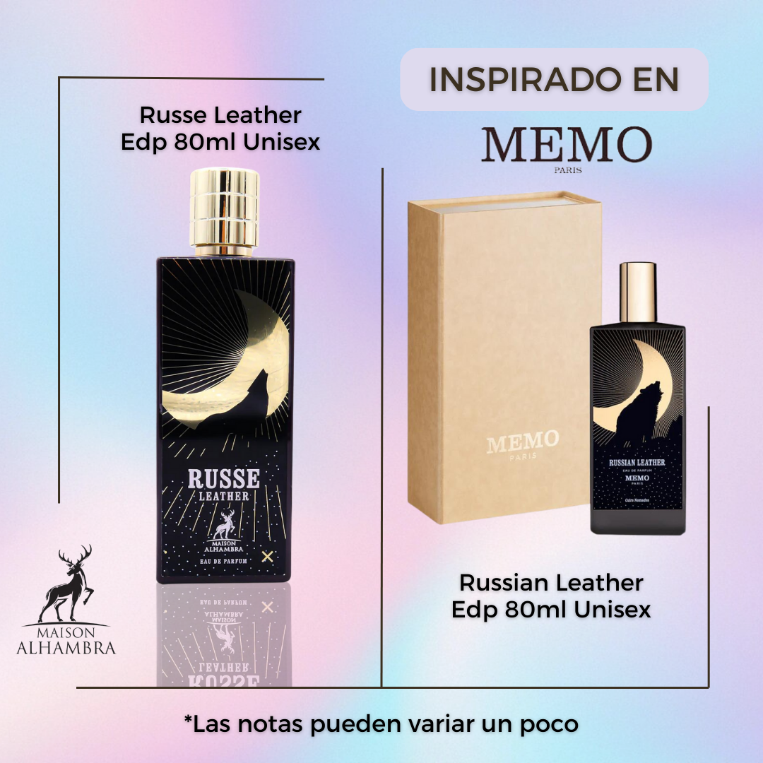 Russe Leather 80Ml Unisex Maison Alhambra Perfume- INSPIRADO EN RUSSIAN LEATHER