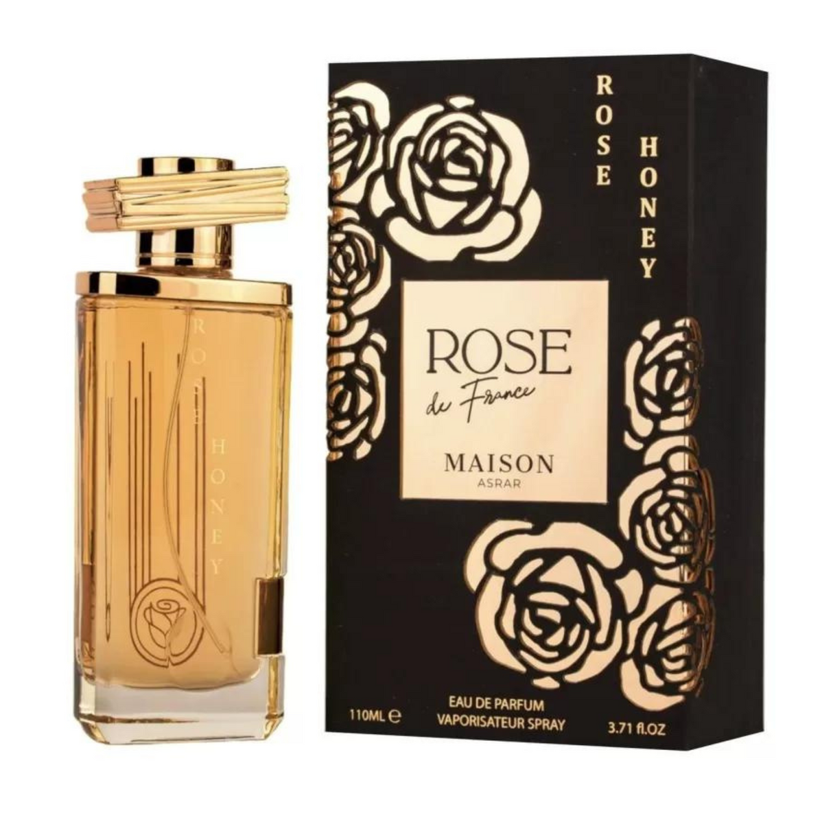 Rose Honey Rose De France Maison Asrar 110ML Mujer- Inspirado en Tobacolor Dior