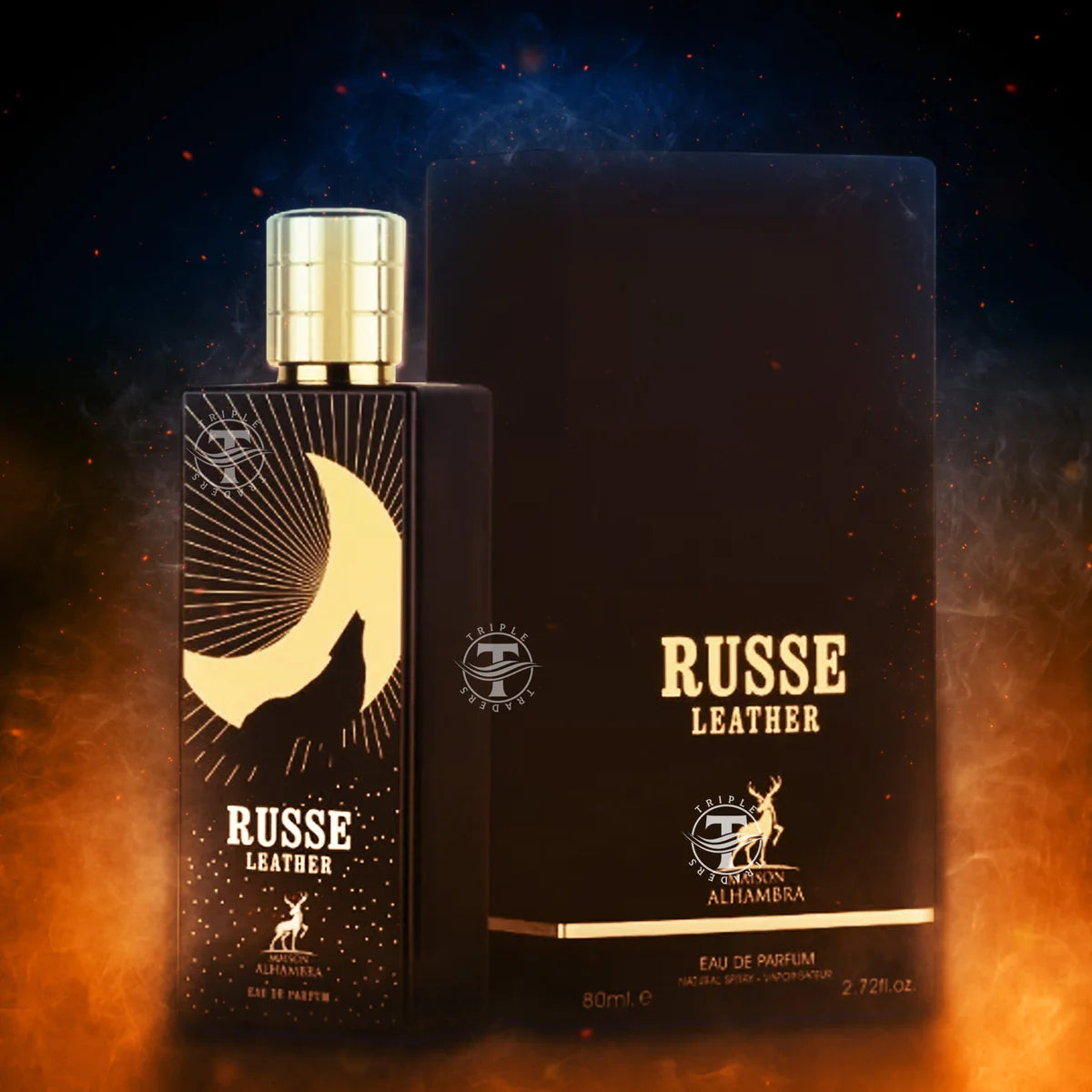 Russe Leather 80Ml Unisex Maison Alhambra Perfume- INSPIRADO EN RUSSIAN LEATHER