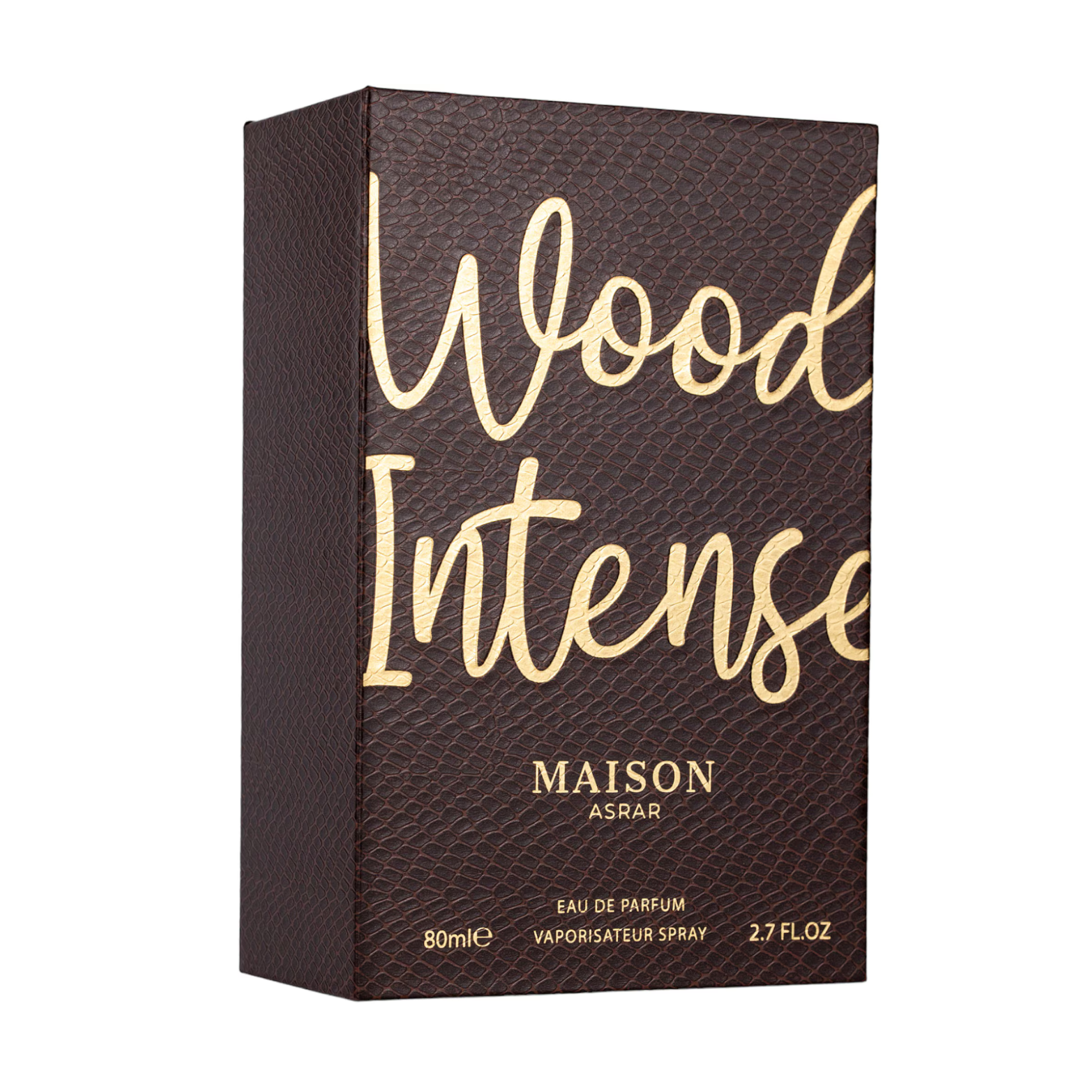 Wood Intense Maison Asrar Edp 80ML Unisex- Inspirado en Dior Homme Intense 2011 Dior