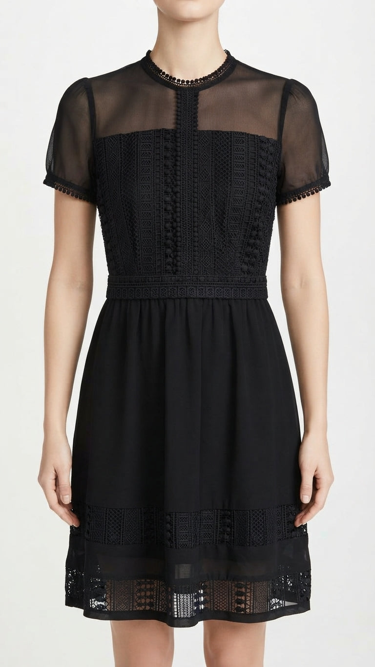 Vestido De Mujer Negro selected Mujer 0231