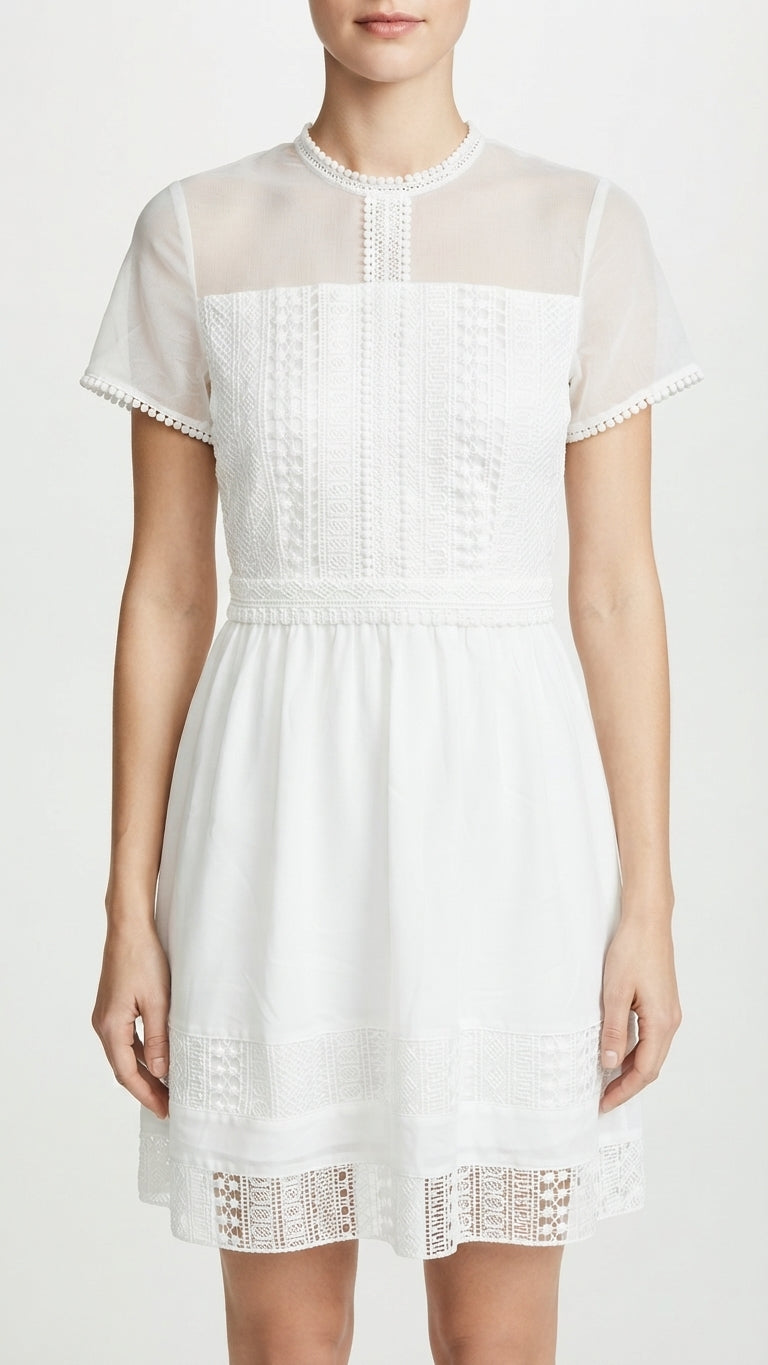 Vestido De Mujer Blanco selected Mujer 0231