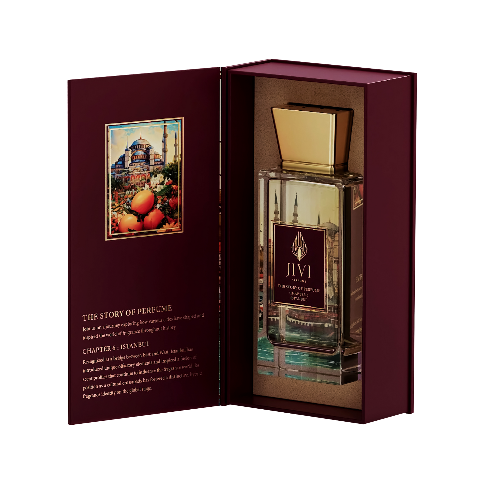 Chapter 6 Istanbul the Story of Perfume Jivi Edp 100ML Unisex - Inspirado en Soleil de Jeddah Mango Kiss SHL