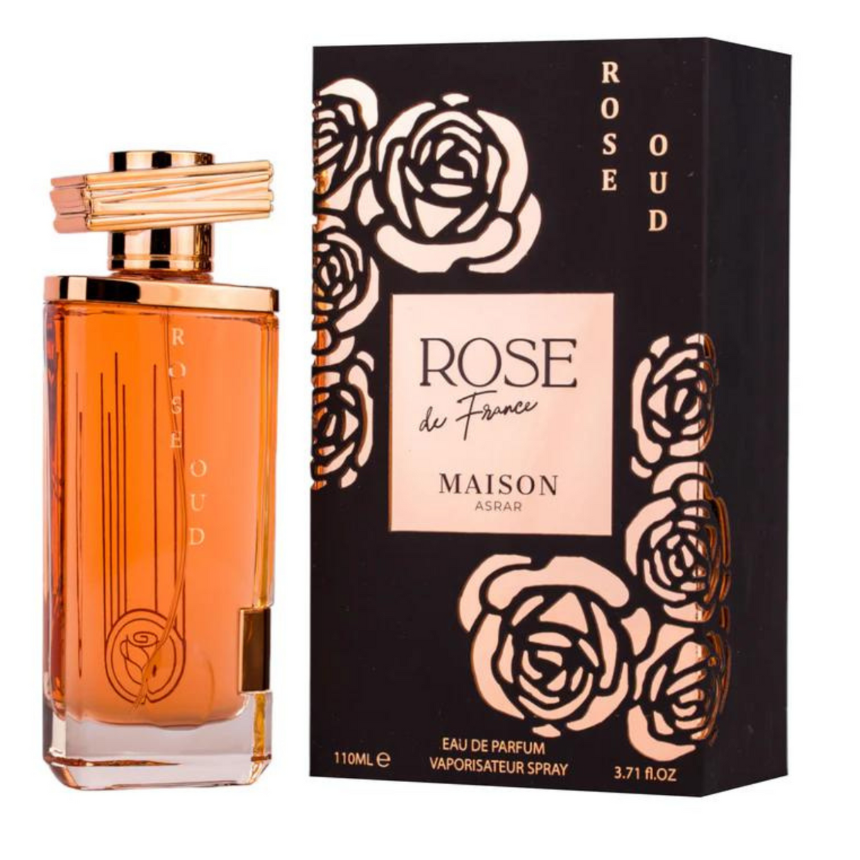 Rose Oud Rose De France Maison Asrar 110ML Mujer- Inspirado en Oudesire Ajmal