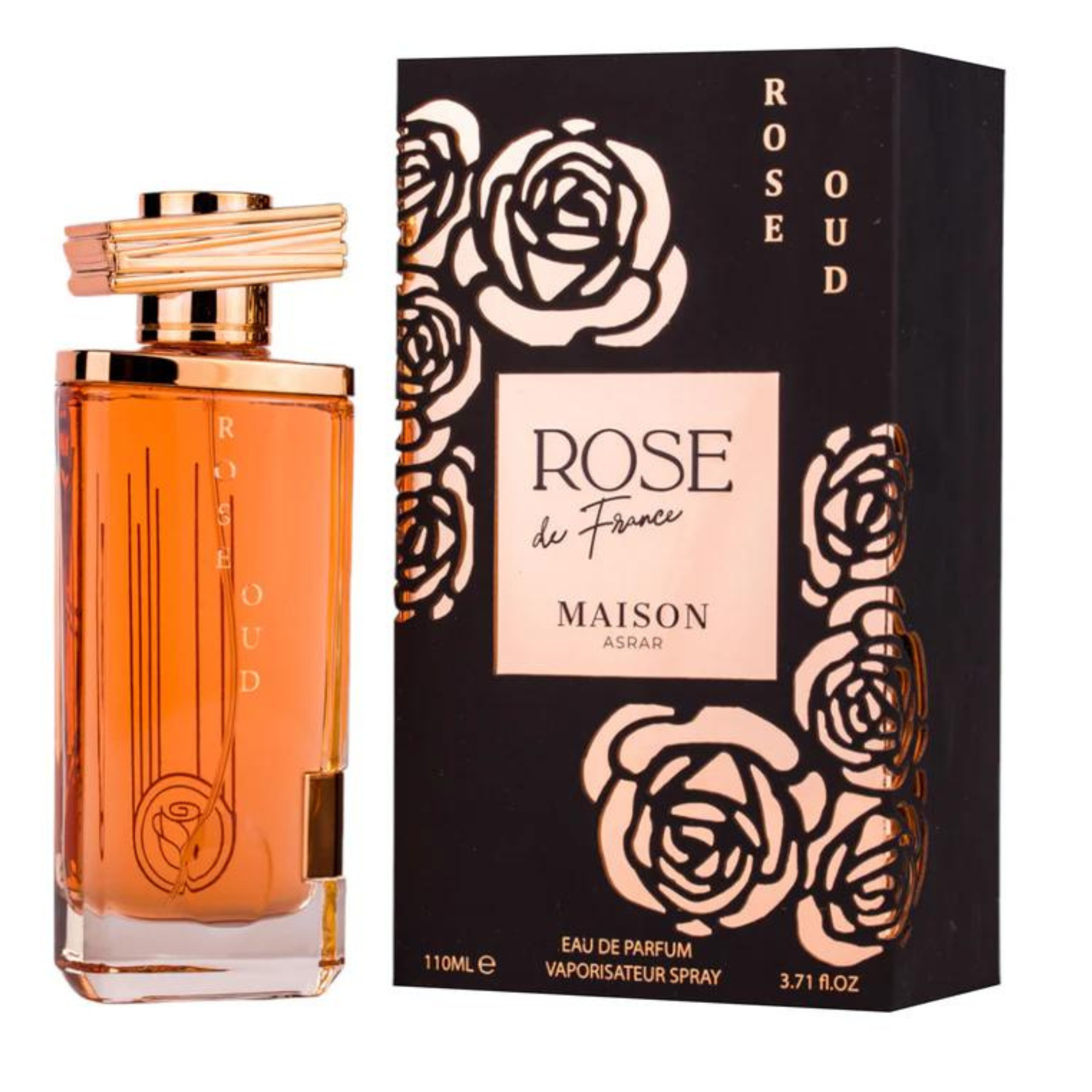 Rose Oud Rose De France Maison Asrar 110ML Mujer- Inspirado en Oudesire Ajmal