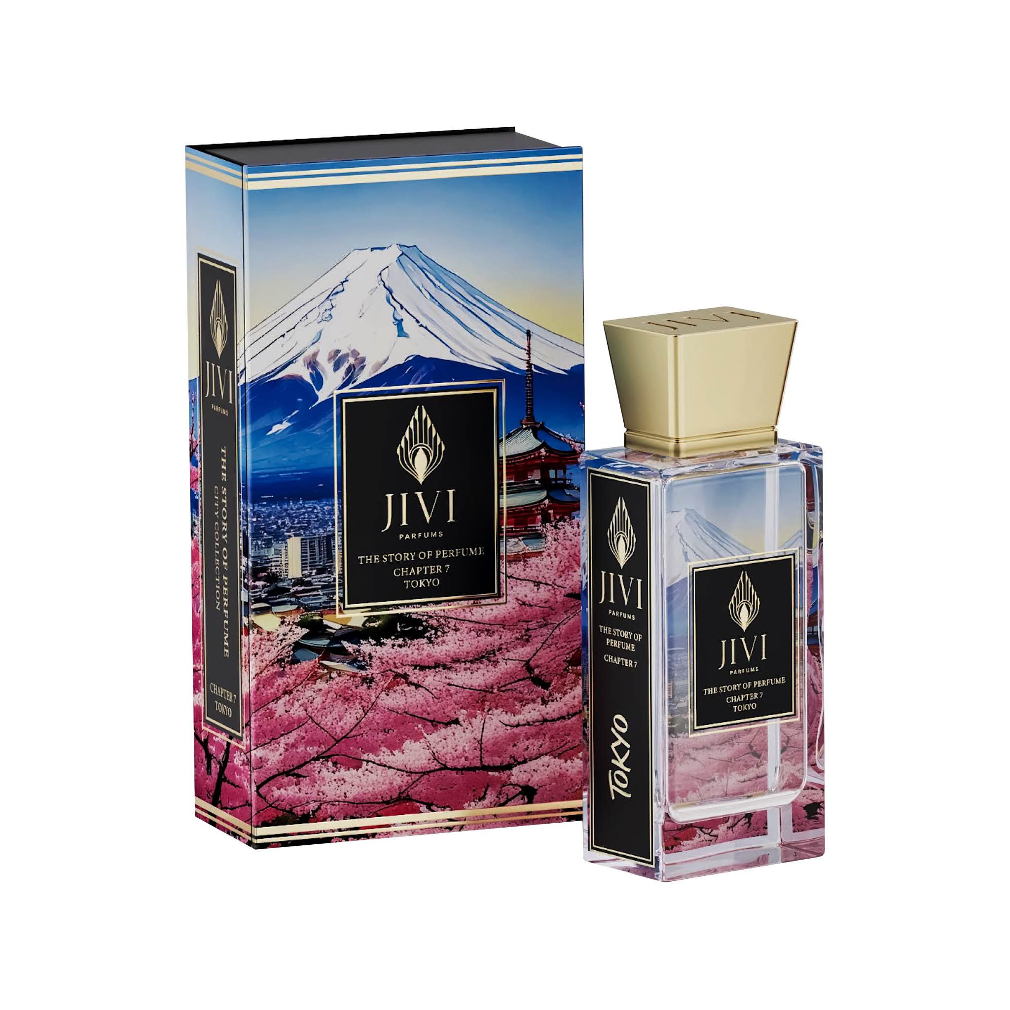 Chapter 7 Tokyo the Story of Perfume Jivi Edp 100ML Unisex - Inspirado en Cassiopea Tiziana Terenzi