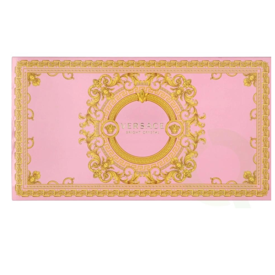 Estuche Versace Bright Crystal Edt 90ML+100ML B/L+100ML S/G+Bolso