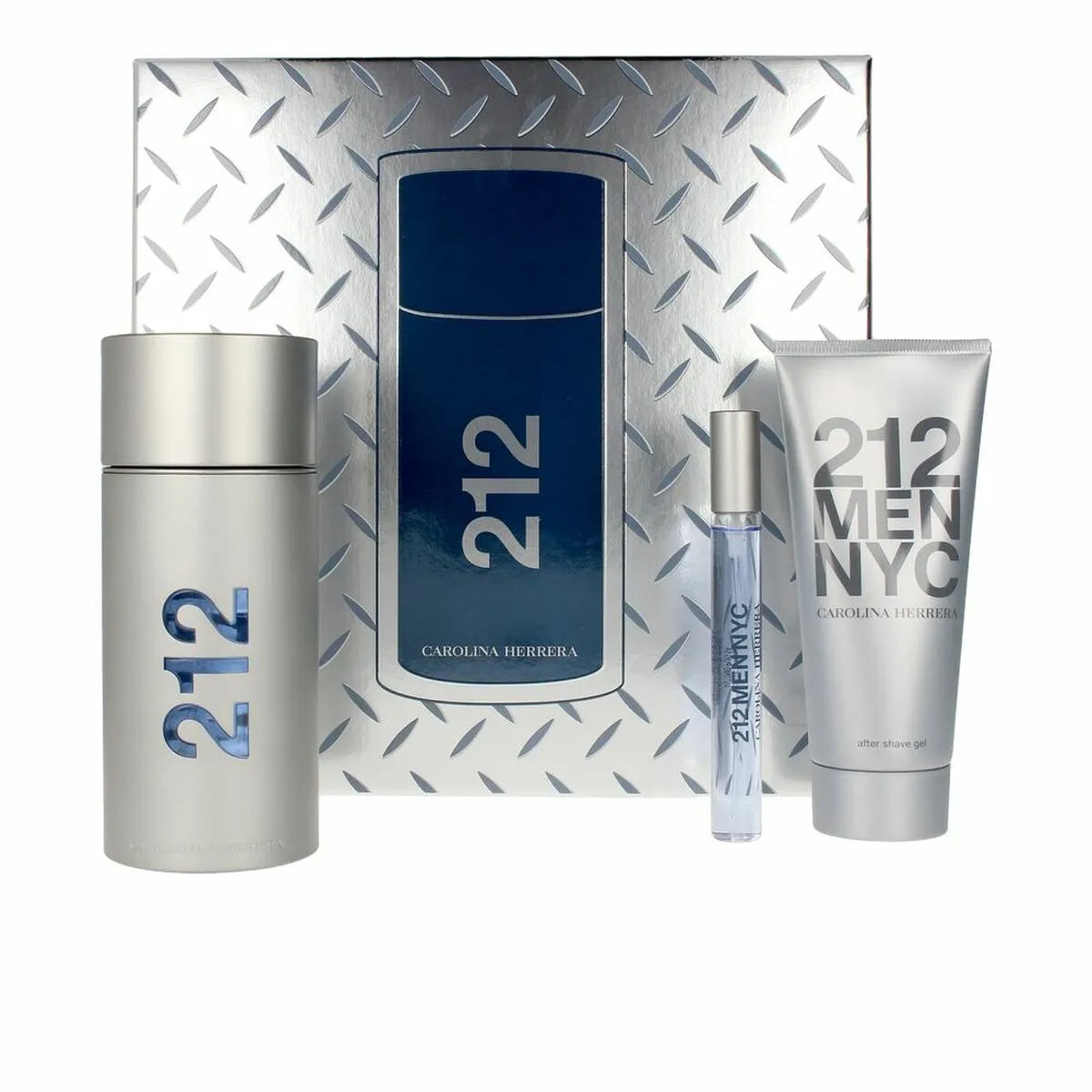 Estuche 212 Nyc Men Carolina Herrera Edt 100ML+10ML+100ML S/G Hombre