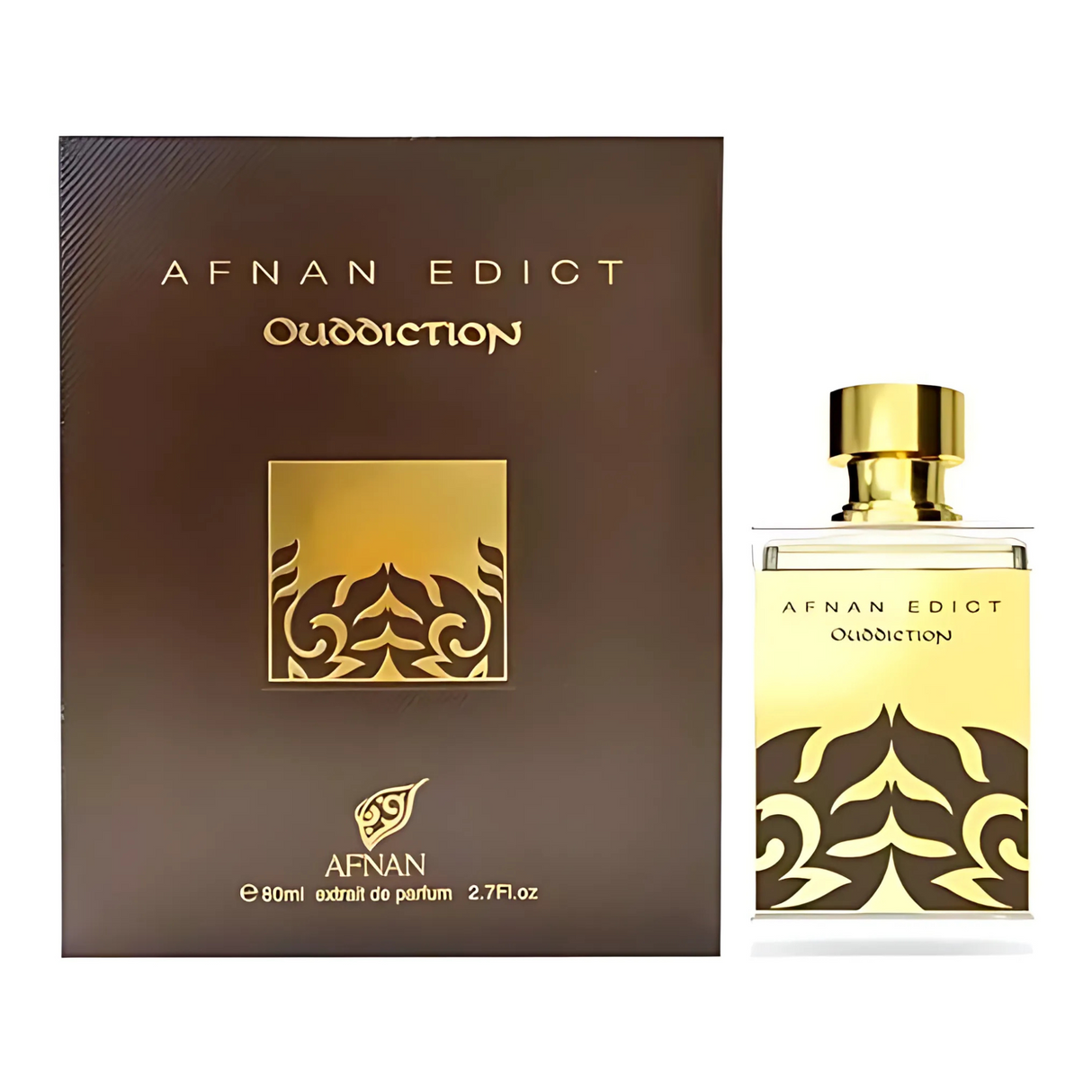 Afnan Edict Ouddiction Edp 80ML Unisex- Inspirado en Honor Spirit Of Kings