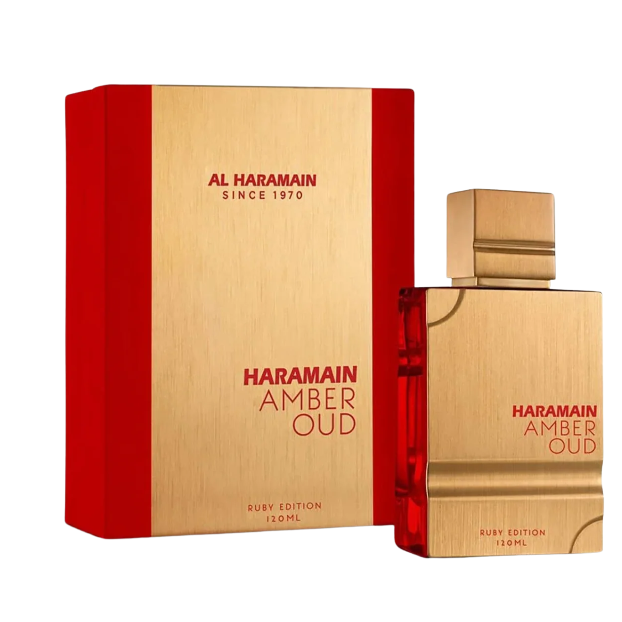 Amber Oud Ruby Edition Al Haramain 120ML Unisex-Inspirado en Baccarat Rouge 540 Extrait de Parfum Maison Francis Kurkdjian