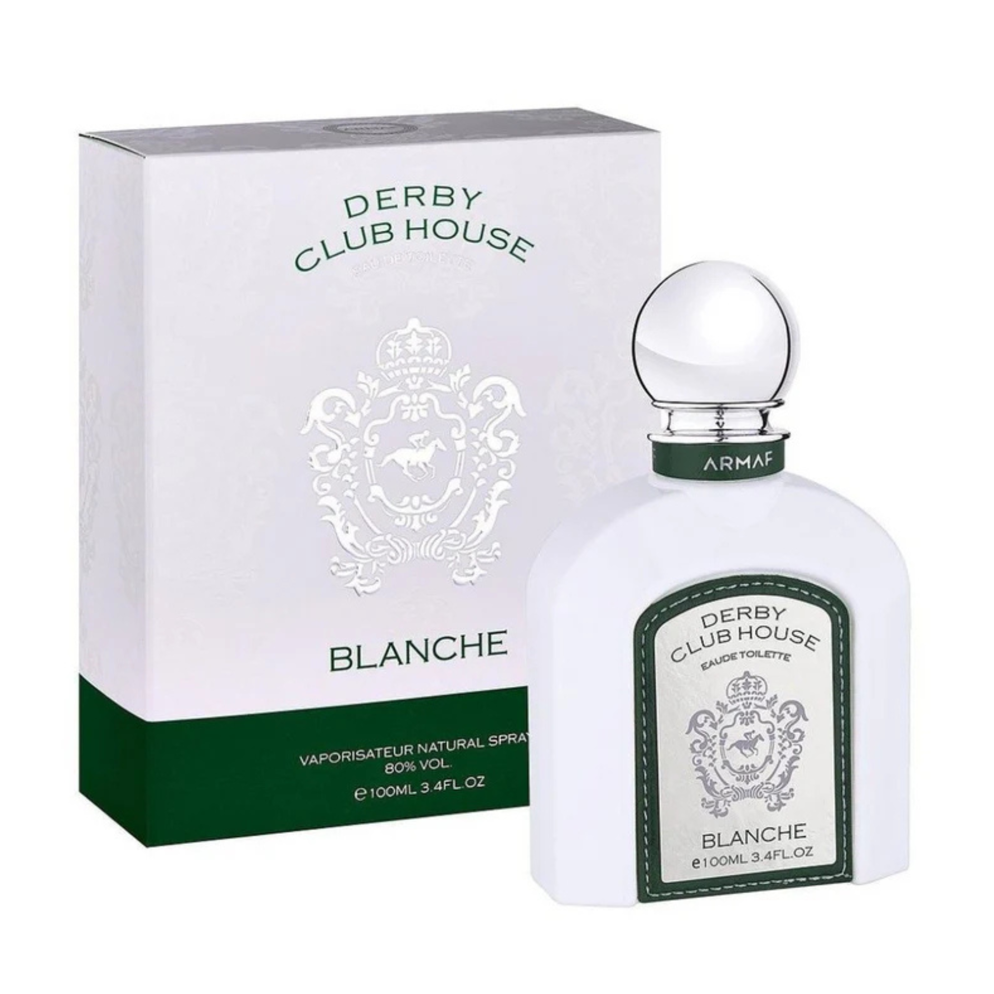 Derby Club House Blanche Armaf Edp 100ML Hombre- Inspirado en Silver Mountain Water Creed