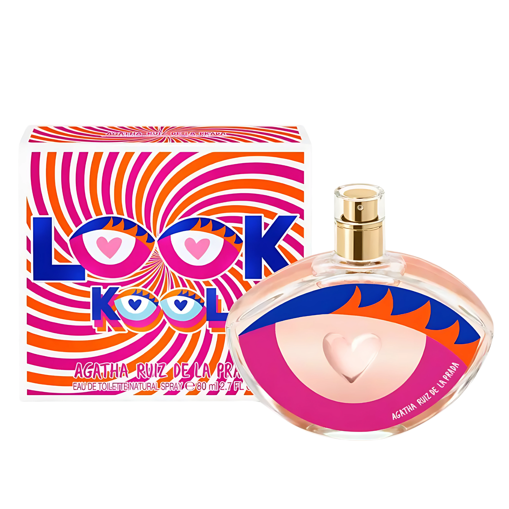 Look Kool Agatha Ruiz De La Prada Edt 80ML Mujer