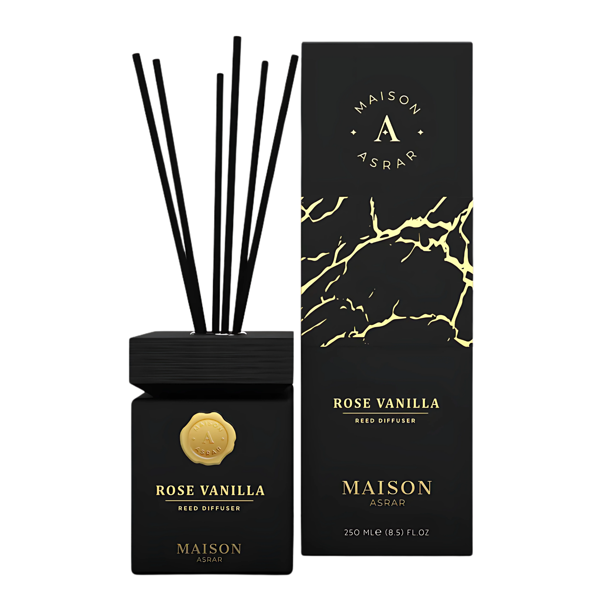 Rose Vanilla Maison Asrar 250ML Difusor De Aroma