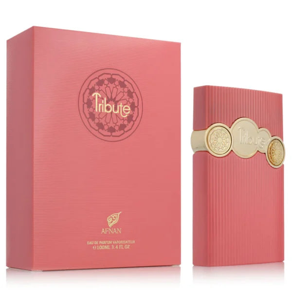 Tribute Pink Edp Edp 100Ml Mujer Afnan Perfume- Inspirado En Roses Elixir Montale