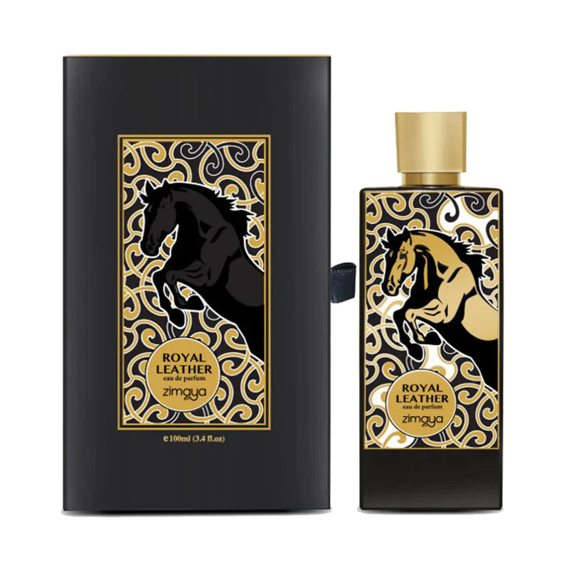 Afnan Royal Leather Zimaya Edp 100ML Unisex- Inspirado en Irish Leathe