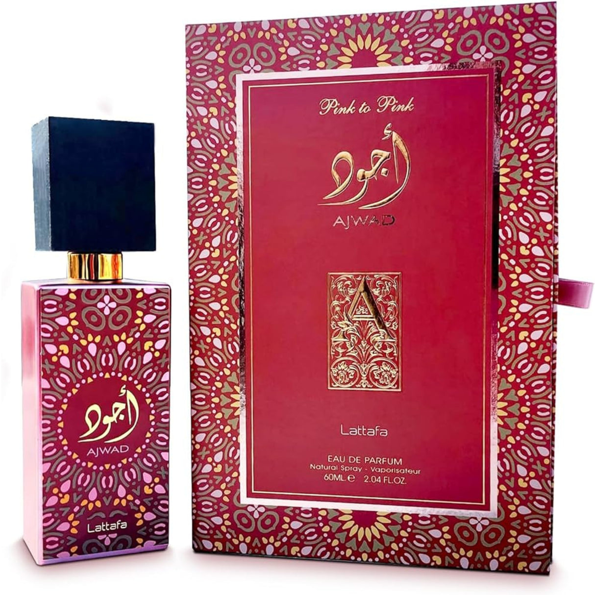 Ajwad Pink To Pink Lattafa Edp 60Ml Mujer - Inspirado en Oud Maracuja Maison Crivelli