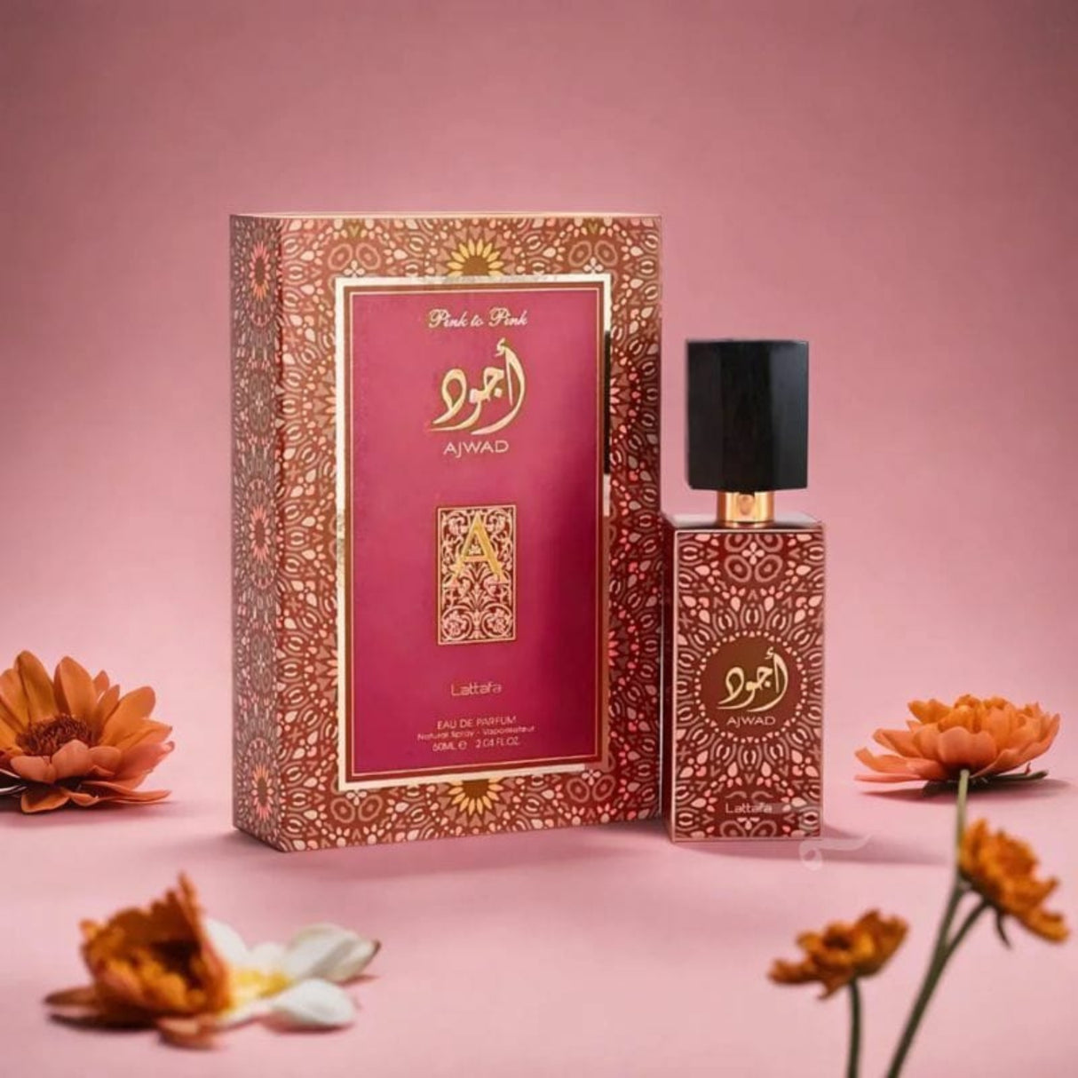 Ajwad Pink To Pink Lattafa Edp 60Ml Mujer - Inspirado en Oud Maracuja Maison Crivelli