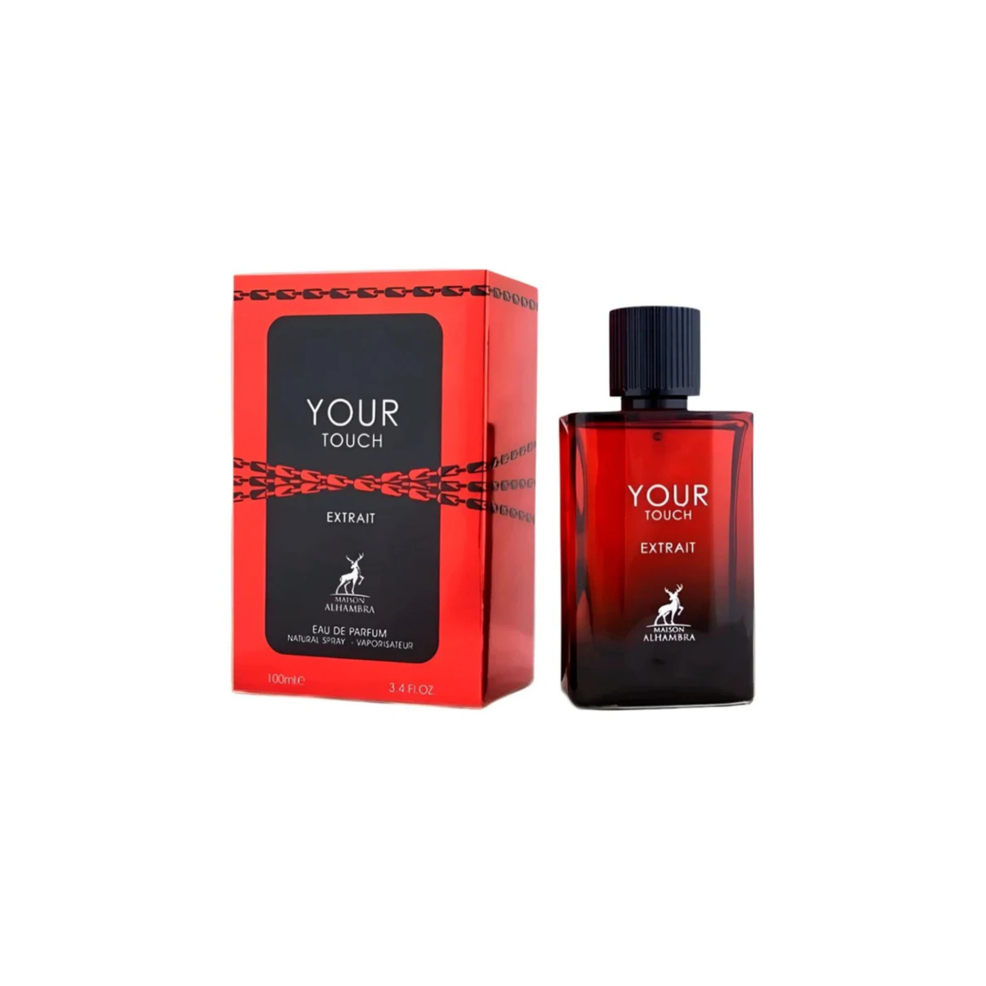 Your Touch Extrait Maison Alhambra Edp 100Ml Unisex - Inspirado en Emporio Armani Stronger With You Intensely Giorgio Armani