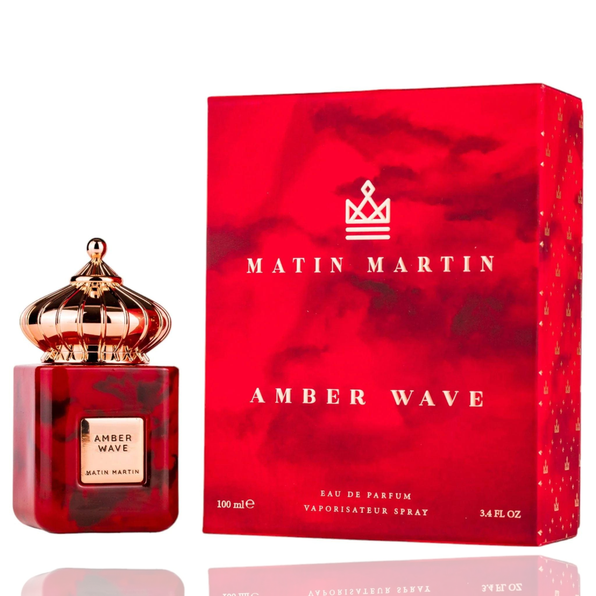 Amber Wave Matin Martin Edp 100ML Unisex- Inspirado en Baccarat Rouge 540 Maison Francis Kurkdjian