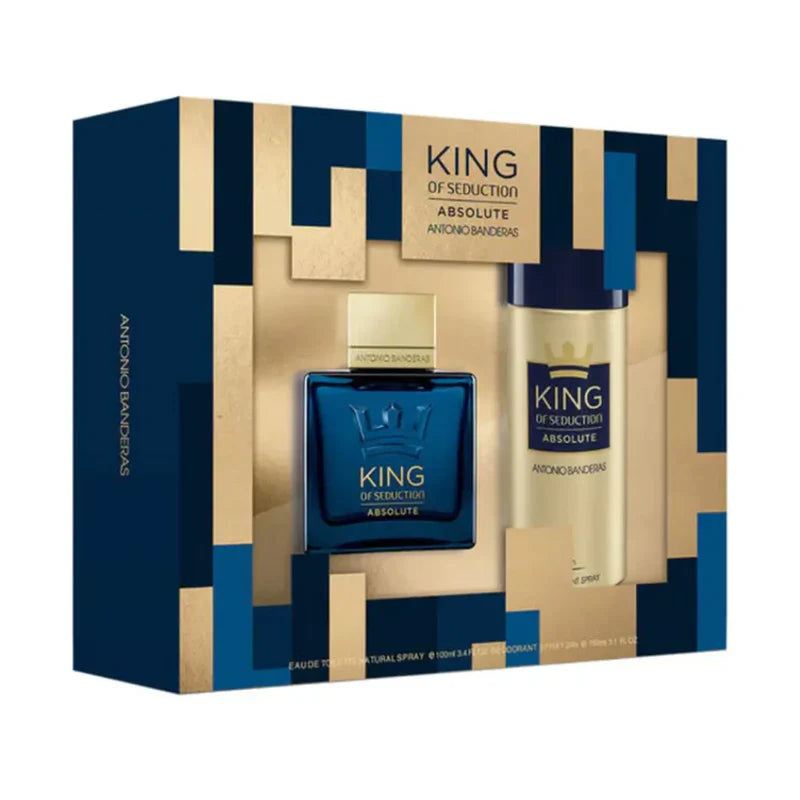 Estuche King Of Seduction Absolute Edt 100Ml+150Ml Deo 24H Hombre