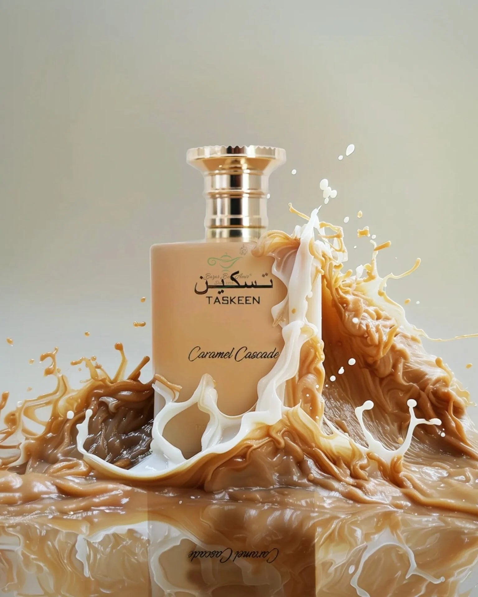 Taskeen Caramel Cascade Paris Corner Edp 100Ml Unisex- Inspirado en Eclaire Lattafa Perfumes