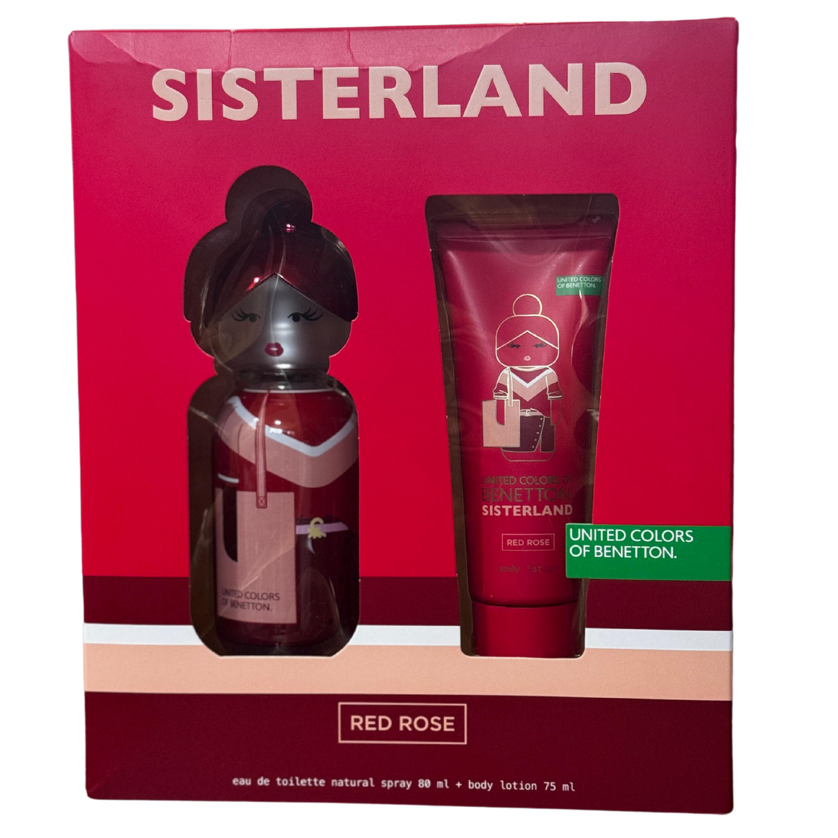 Estuche Sisterland Red Rose 80ML+75ML B/L Mujer