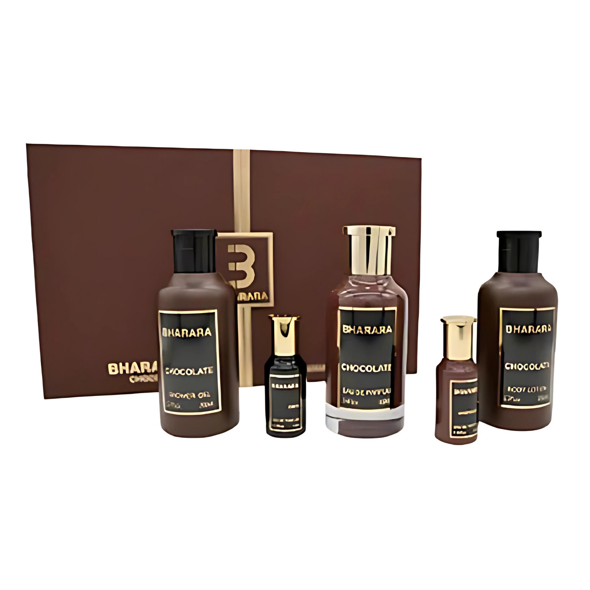 Estuche Bharara Chocolate 100ML+200MLB/L+200ML S/L+10ML Unisex